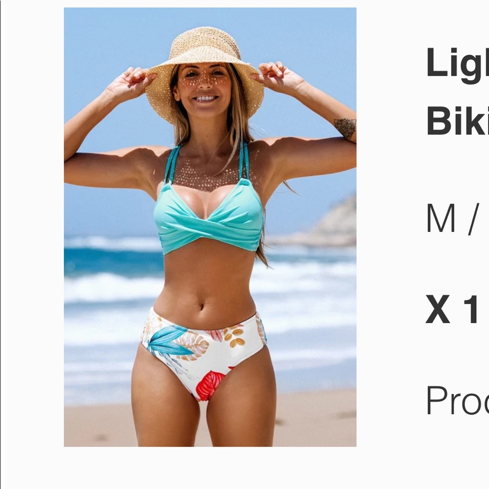 Medium cupshe bathing suit! New with tags